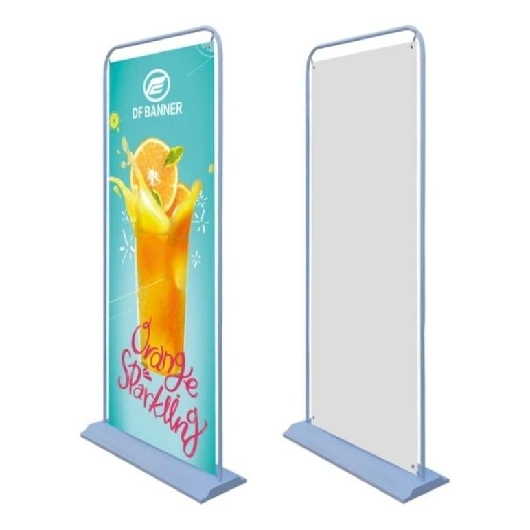 Jual TR21 Stand Banner Besi Door Frame 60x160, Standing Banner Frame ...