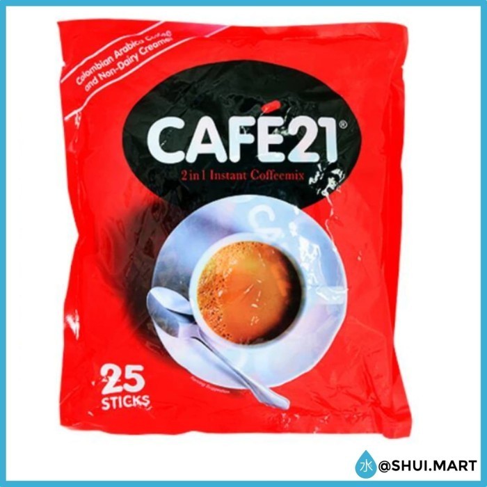 Jual Gold Roast Kopi Cafe21 - Cafe 21 2In1 Instant Coffee Mix ...