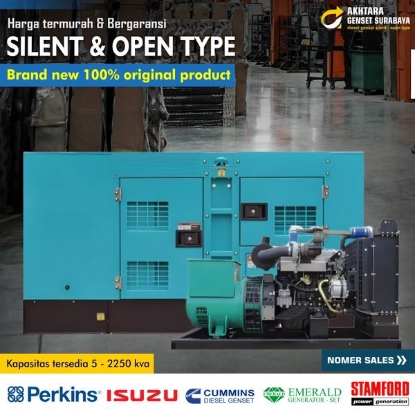 Jual Harga Genset 50 Kva Perkins Jual Genset Silent Shopee Indonesia 3051