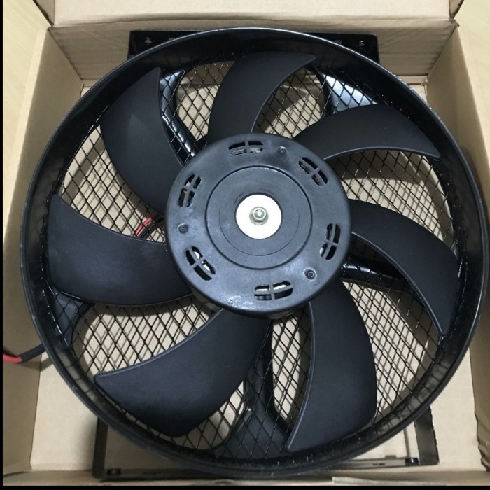 Jual Extra Fan Ac Mobil Universal 10 Inci 12 Volt Rangka Besi | Shopee ...