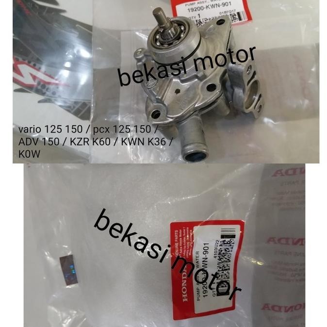 Jual Waterpump Pompa Radiator Honda Vario 125 150 Pcx 125 150 Original ...