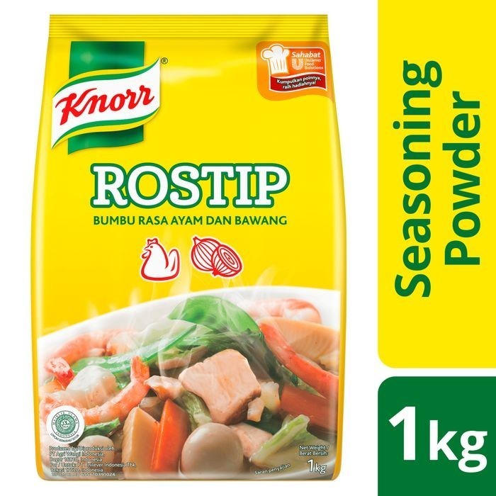Jual Kaldu Ayam Bubuk Rostip Knorr 1 Kg Chicken Rostip Seasoning Powder ...