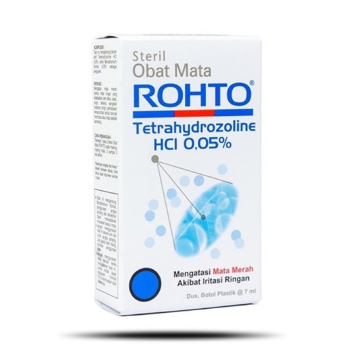 Jual ROHTO 7 ML / TETES MATA / MATA MERAH / EYE DROP / MATA IRITASI ...