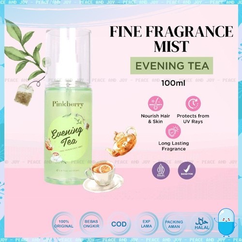 Jual PINKBERRY EVENING TEA FINE FRAGRANCE MIST 100 ML DIJAMIN ORIGINAL ...