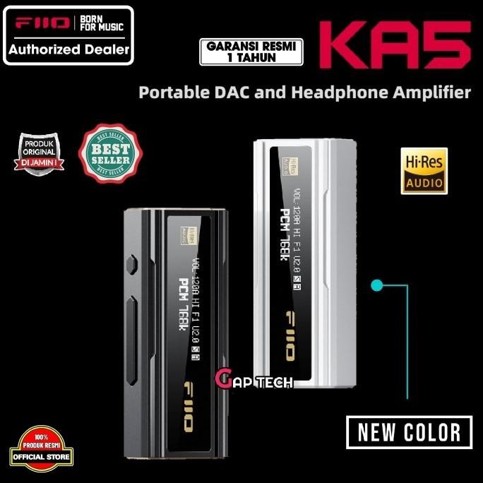 Jual Fiio KA5 / KA 5 High Performance Portable Dual DAC Headphone ...