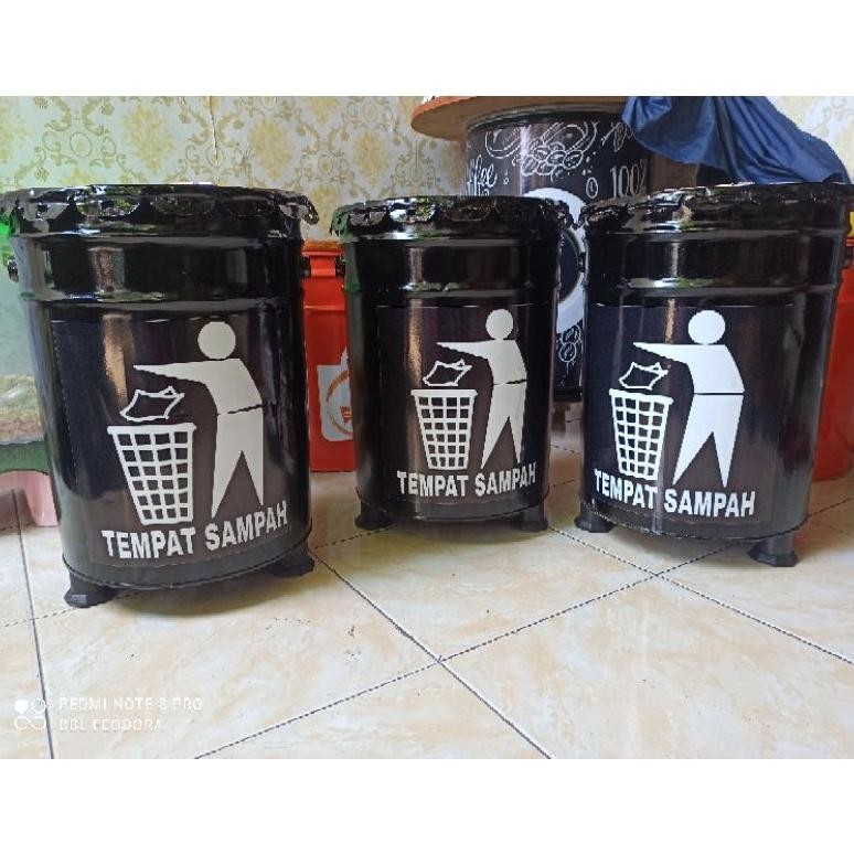 Jual RHH-1823 tong sampah/tempat sampah/tong sampah besi Hemat | Shopee ...