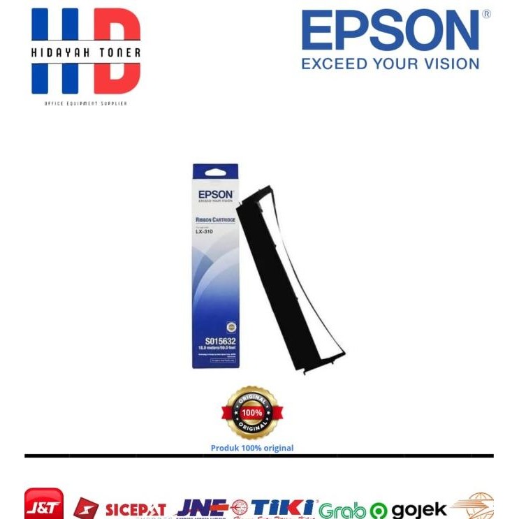 Jual RIBBON CARTRIDGE PITA EPSON LX 310 ORIGINAL 2807T | Shopee Indonesia