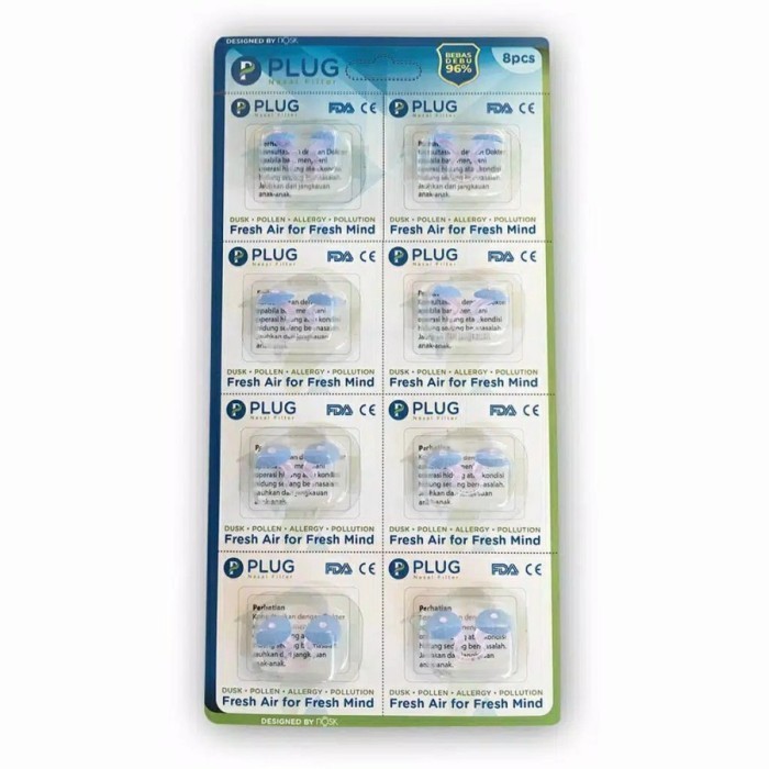Jual tokoh grosir 1 pcs Anti Virus Nasal Filter Nose Plug Nosk masker ...
