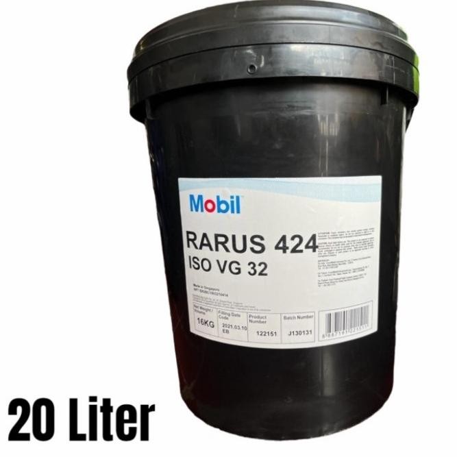 Jual Oli !! Oli Kompresor Mobil Rarus 424 Iso Vg 32 Isi 20Liter ...