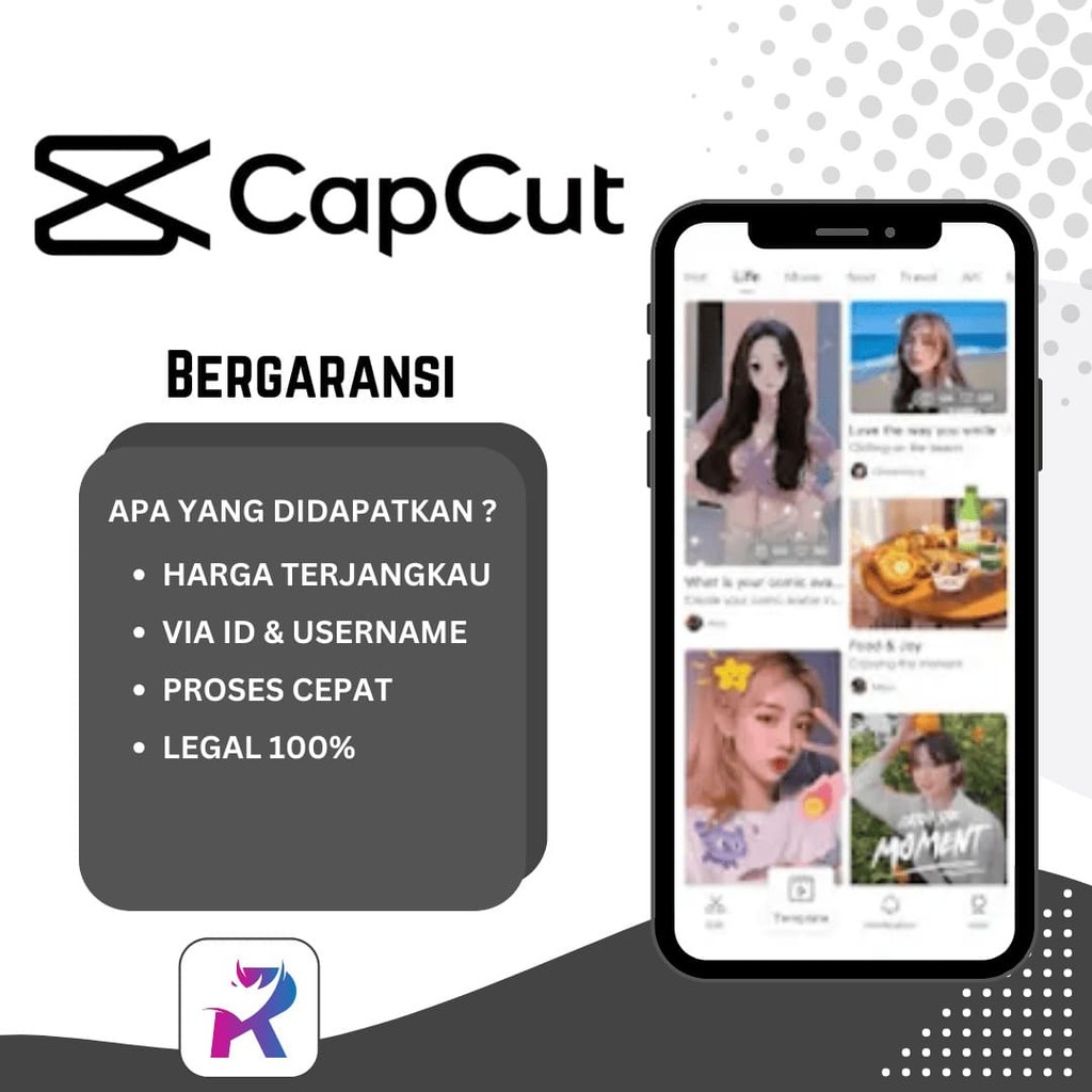 Jual Sofware Capcut Pro 1 Tahun Unlimited Effects Harga Murah Shopee