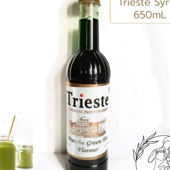 Jual 650Ml Green Tea Trieste Syrup Sirup Kopi Coffee - Teh Hijau ...