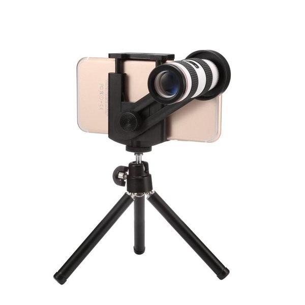 Jual Tele Zoom atau Tele Lens type A 12x plus Mini Tripod for ...