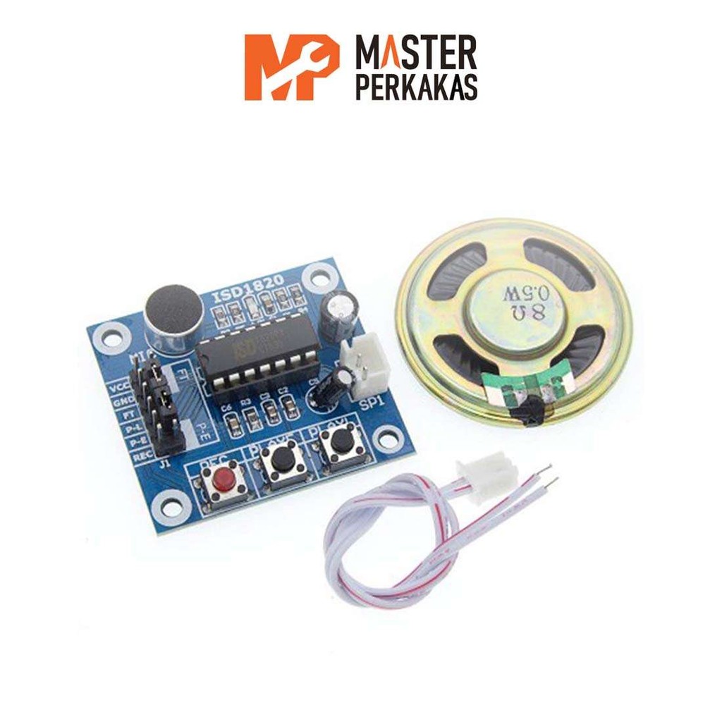 Jual Modul Perekam Suara ISD1820 MP / Sound Recorder Playback Es Krim ...