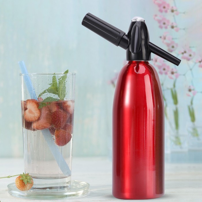 Jual Manual 1L Soda Siphon CO2 Dispenser WATER Bubble Generator Cool