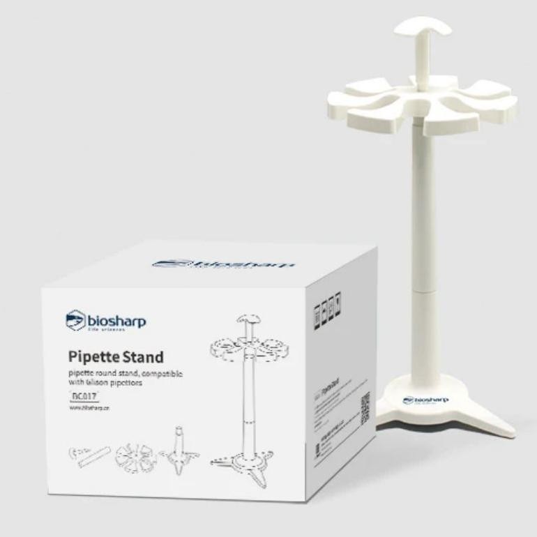 Jual Premium Rack Stand Micropipet Round Pipette Holder Rak Pipet Mikro ...