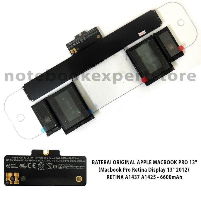 Jual Baterai Original Apple Macbook Pro 13