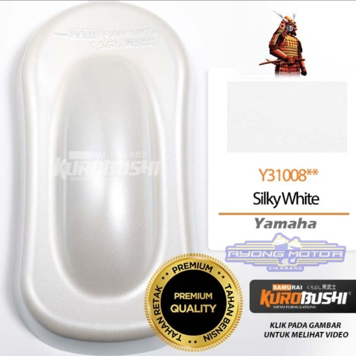 Jual Samurai Paint Silky White Y31008** (Putih Mutiara Yamaha) Shopee
