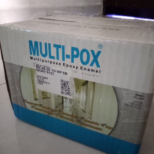 Jual Cat Lantai Epoxy Propan Multipox 2k 1 Lt Set Shopee Indonesia 3206