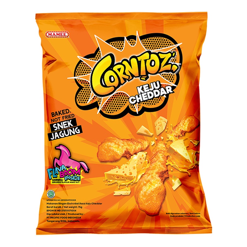 Jual Corntoz Snack Jagung Keju Cheddar 75 g | Shopee Indonesia