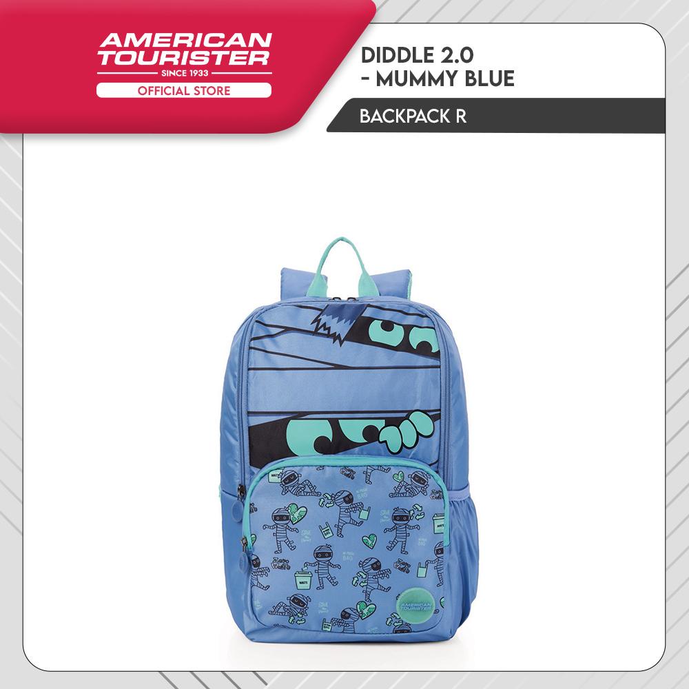 Jual American Tourister Diddle 2.0 Backpack R Mummy Blue Shopee