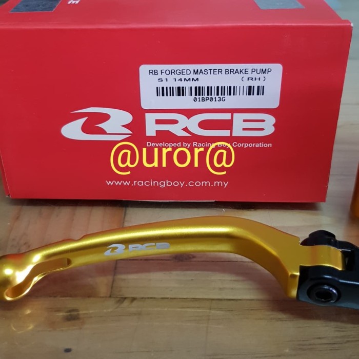 Jual MASTER REM RADIAL RCB S1 14MM FORGED KANAN GOLD terpopuler ...