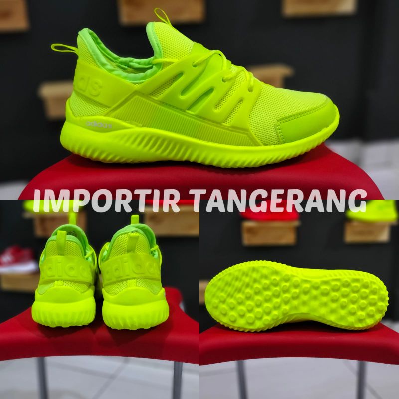 Sepatu Wanita Merah Adidas Alphabounce Full Red Sneakers Wanita Terkren  36-40