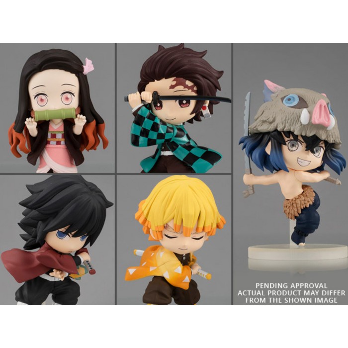 Jual PROMO!!! KIMETSU NO YAIBA CHIBI MASTERS SET 5PCS TERBARU | Shopee ...