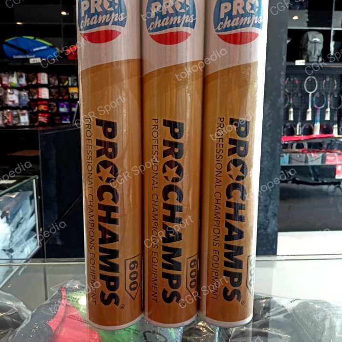 Jual Shuttlecock Prochamps 600 | Shopee Indonesia