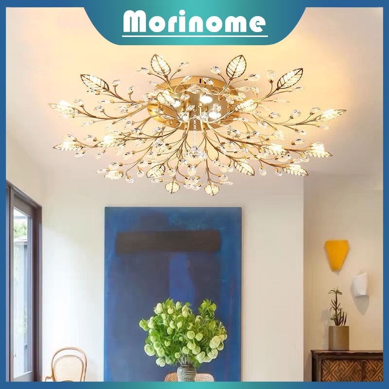 Jual Lampu Hias Ruang Tamu Lampu Kristal Plafon Mewah Lampu Gantung