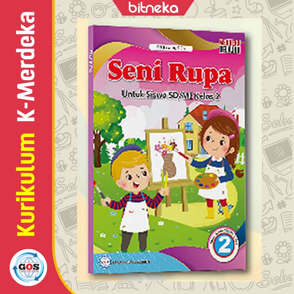 Jual Buku Siswa Seni Rupa SD/MI Kelas 2 Kurikulum Merdeka - GOS ...