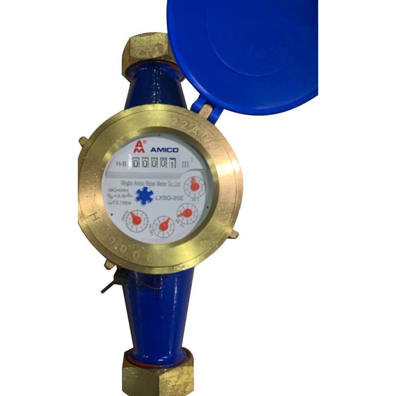 Jual Water Meter Amico / Meteran Air Amico Size 1 Inch DN25 | Shopee ...