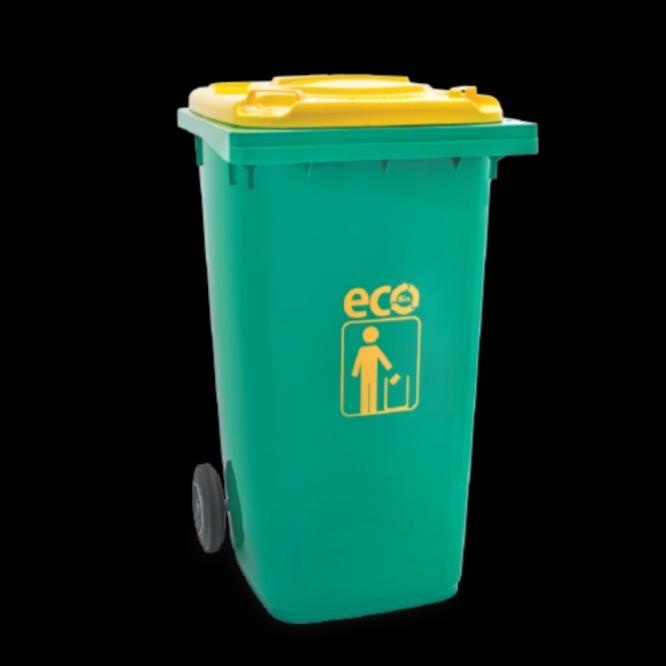 Jual Tempat Sampah Roda 100 Liter Dustin Besar Kuat Tebal Atari Green ...