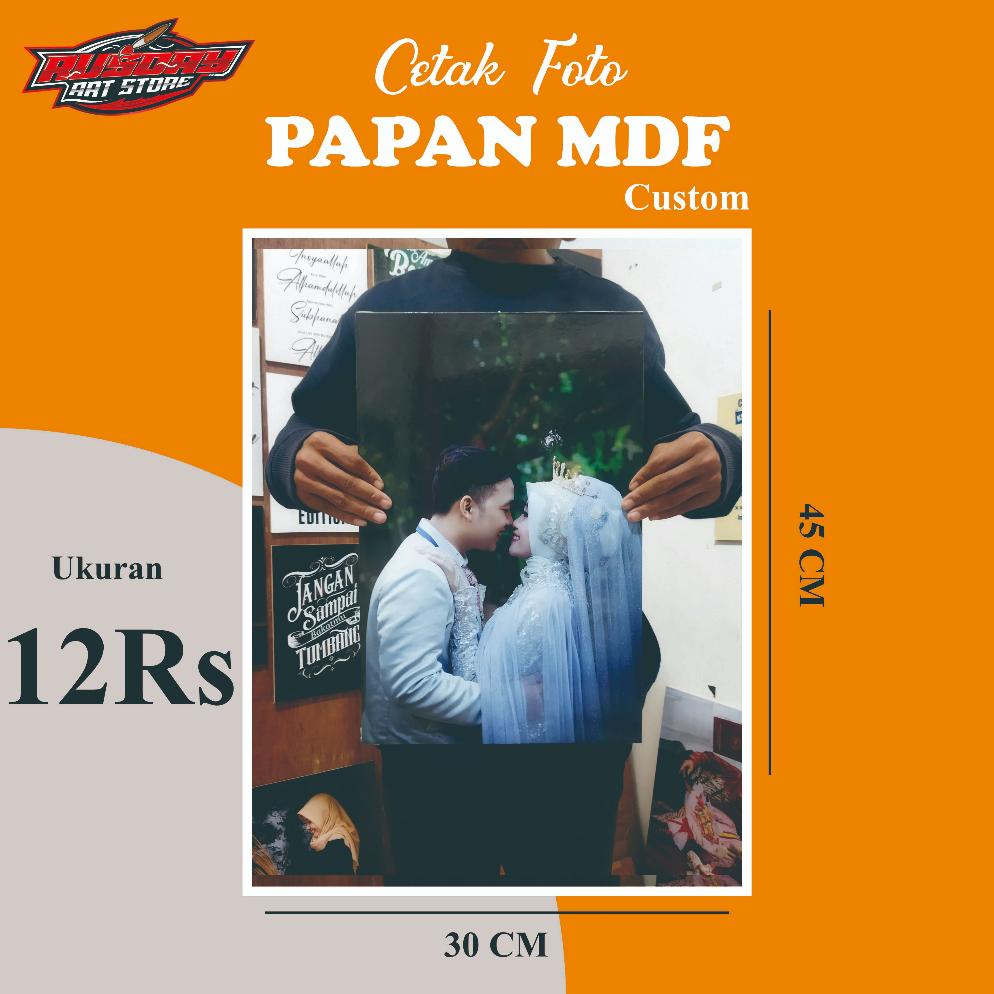 Jual Cetak Foto Uk Rs Media Papan Mdf X Cm Dan X Cm Shopee Indonesia