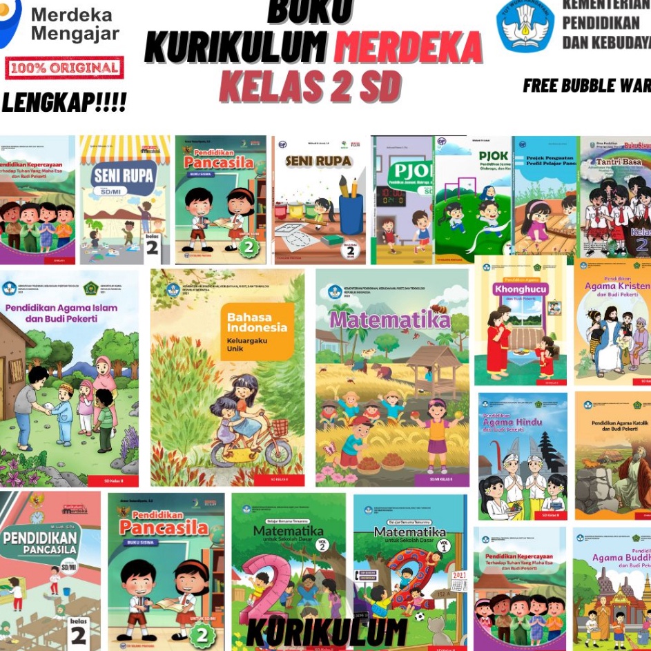 Jual Spesial Edition BUKU PAKET KELAS 2 SD KURIKULUM MERDEKA / TERBARU ...