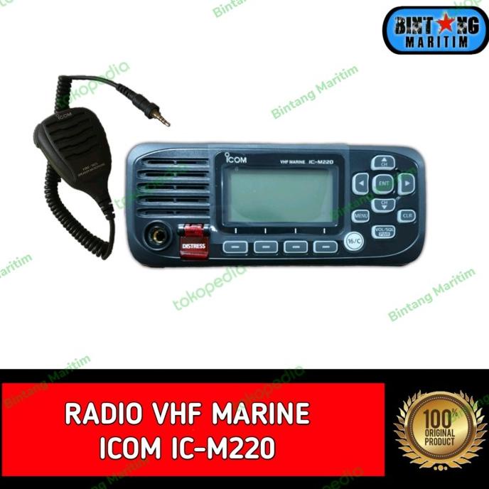 Jual RADIO VHF MARINE ICM220 IC M220 ICM220 M220 GARANSI 1 TAHUN