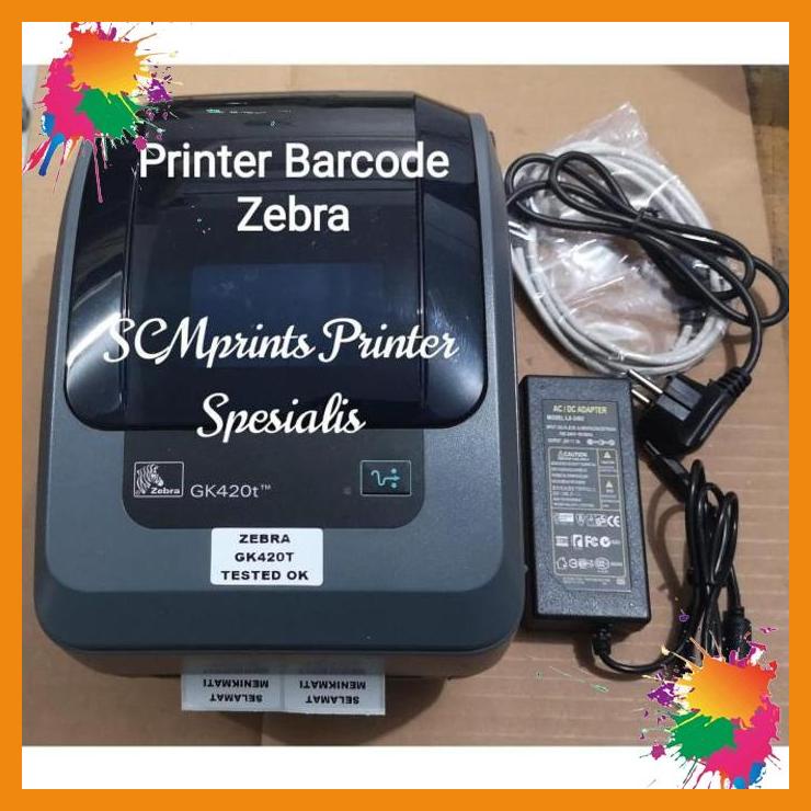 Jual Printer Barcode Zebra Gk420t Barcode Printer Bekas Gk 420t Murah Ready Scm Shopee Indonesia 2704