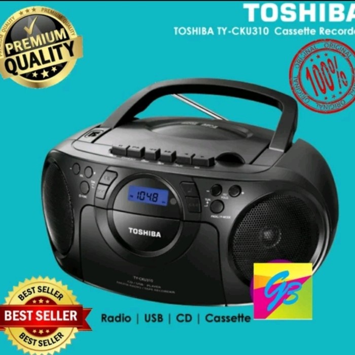 Jual Compo Toshiba Cku 310 Mini Radio Cd Player Kaset Tape Shopee