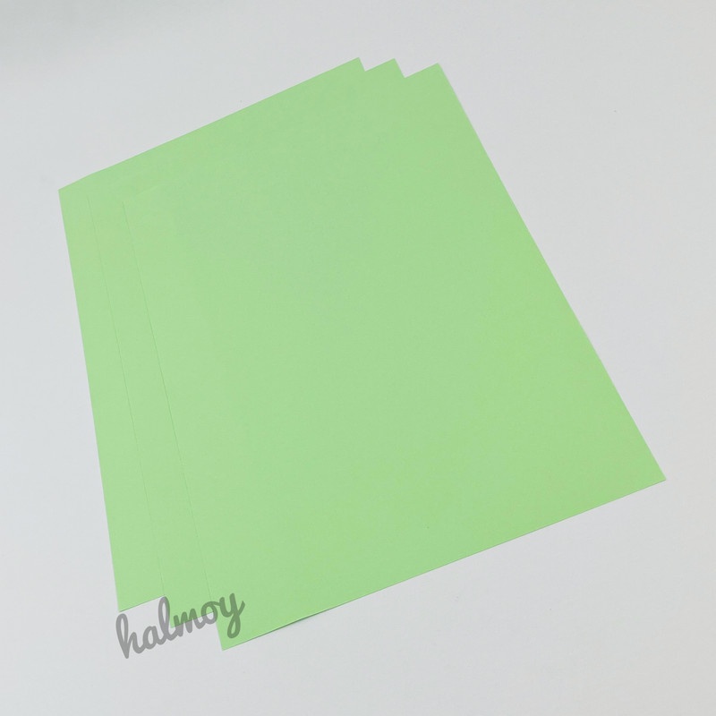Jual KERTAS HVS / FOTOKOPI / PRINT WARNA 80 GSM A4 WARNA GREEN ( 20 PCS
