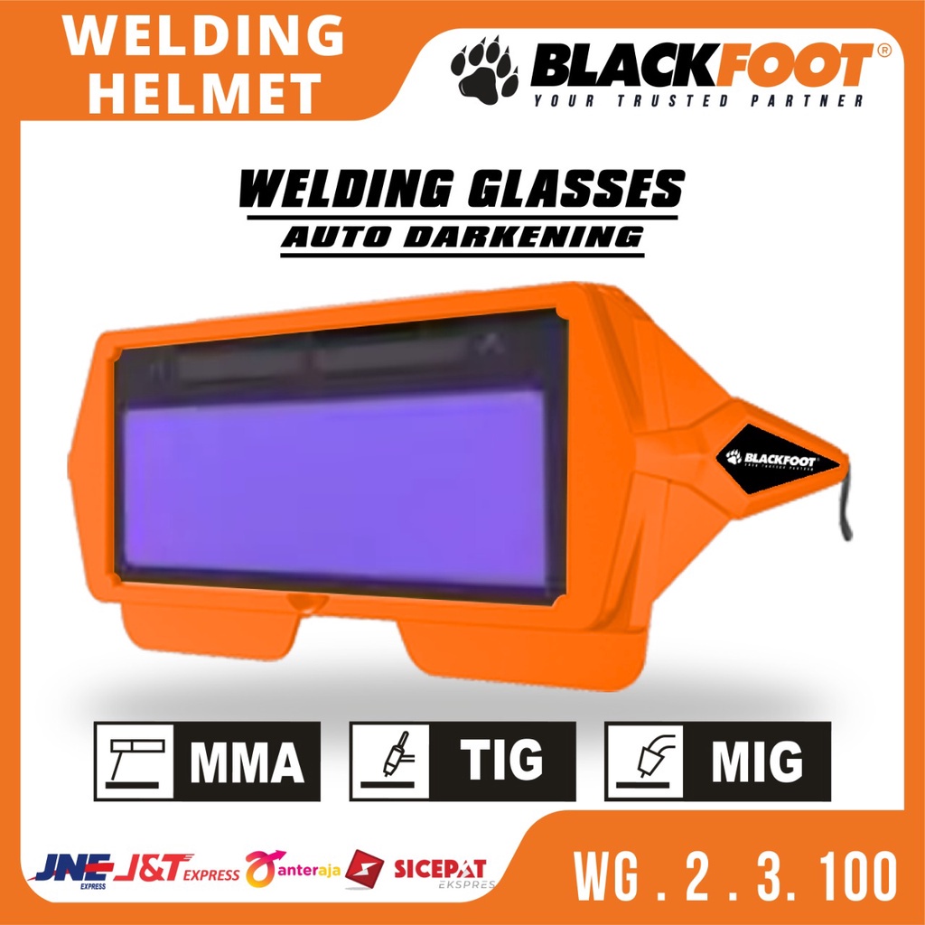 Jual Kaca Mata Las Otomatis Welding Glasses Kecepatan waktu pergantian ...