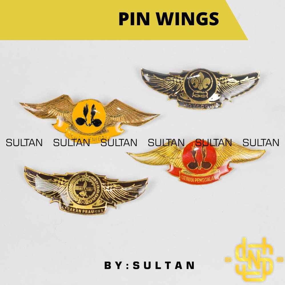 Jual Terbaik Wing Sayap Pramuka Penggalang, Penegak Warna Merah, Kuning