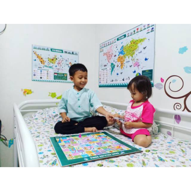 Jual Maps For Kids (Mainan Peta Indonesia Dan Peta Dunia) | Shopee ...