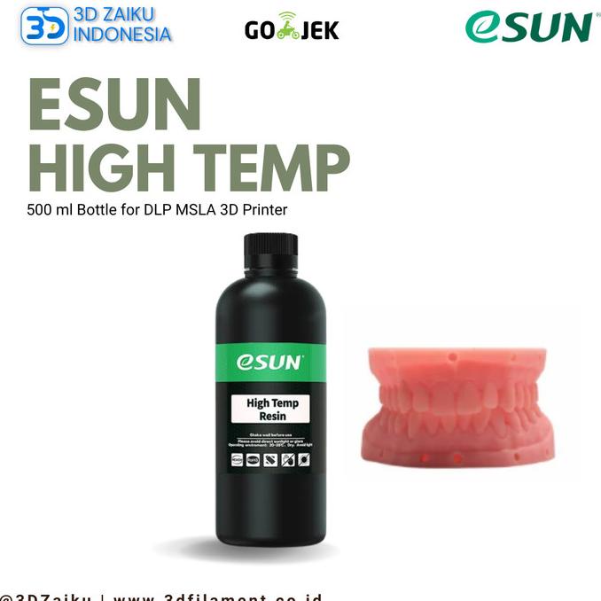 Jual eSUN HIGH TEMP RESIN 500 ML Bottle for DLP MSLA 3D Printer ...