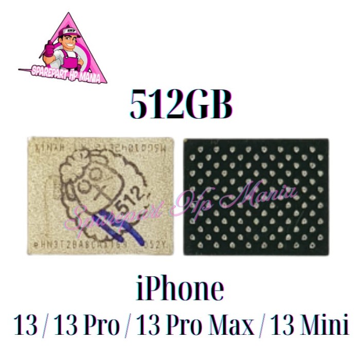 Jual IC NAND FLASH IPHONE 13 PRO MAX MINI 128GB 256GB 512GB 1TB ORIGINAL Shopee Indonesia