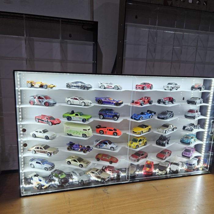 Jual Rak Akrilik Display Hotwheels Floating Acrylic Serong | Shopee ...