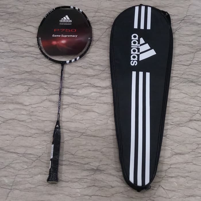 Jual RAKET BADMINTON ADIDAS P750 (BLACK, WHITE) Shopee Indonesia