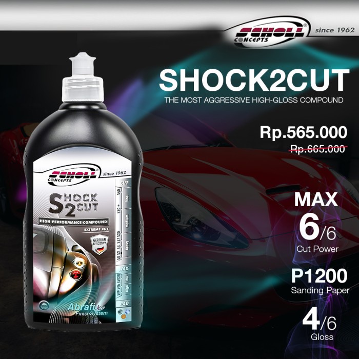 Rinnova Fari Auto SCHOLL Concepts Shock2Cut Extreme | 500g | Pasta ...