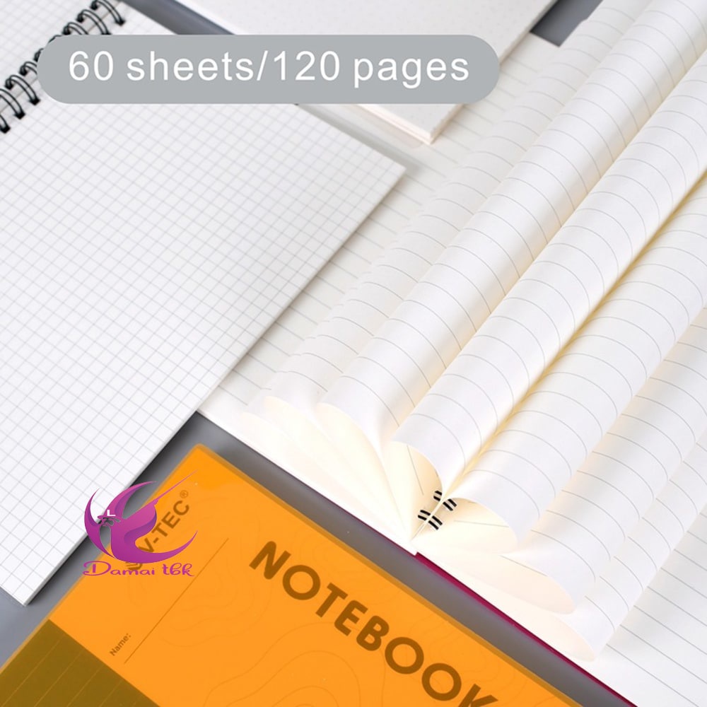 Jual NOTEBOOK A5/A6 GRID DOTTED RULERS V-Tec | Shopee Indonesia