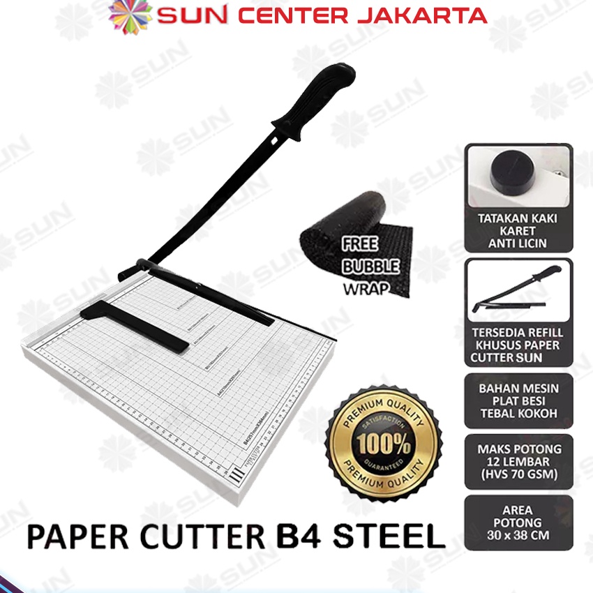 Jual [l31☆] Paper Cutter Folio F4 B4 Alat Potong Mesin Pemotong