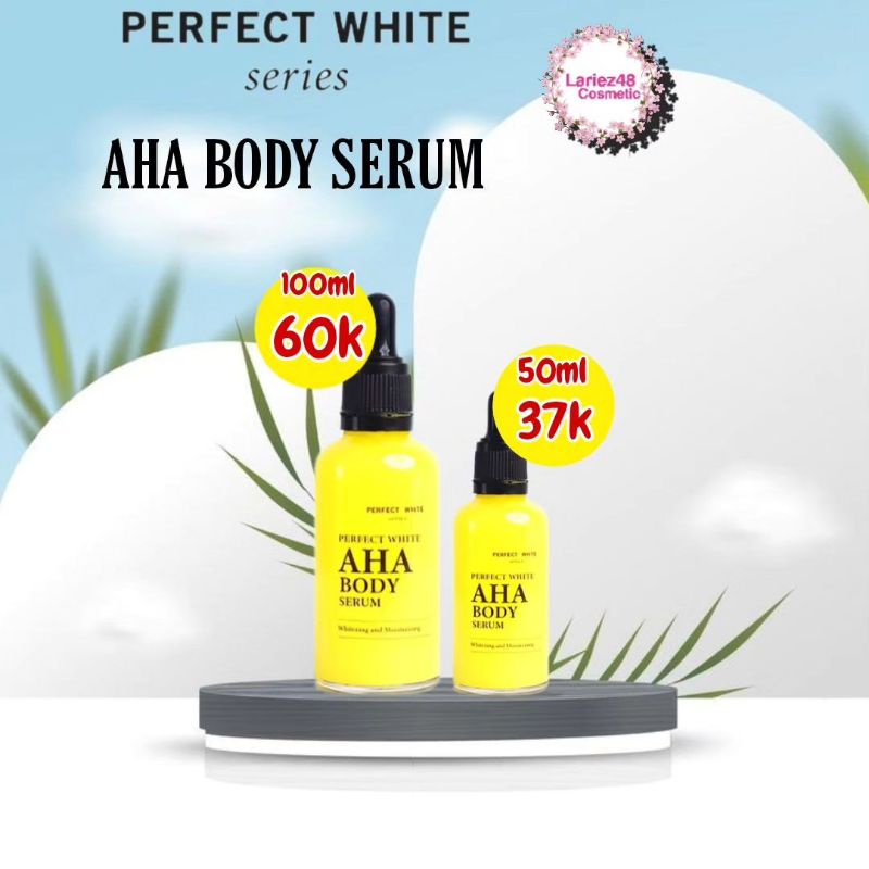 Perfect white AHA body serum