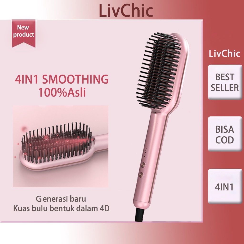 Jual Livchiccatokan Sisir Pelurus Rambut In Lb Watts Shopee Indonesia